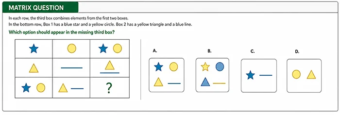 Identify the missing box