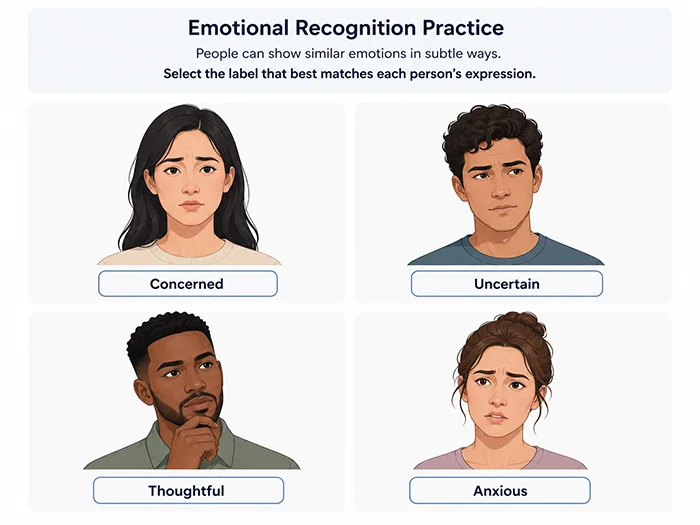 Improve emotional precision